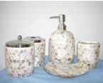 Polyresin Bathroom Accessory Set (FD1121)